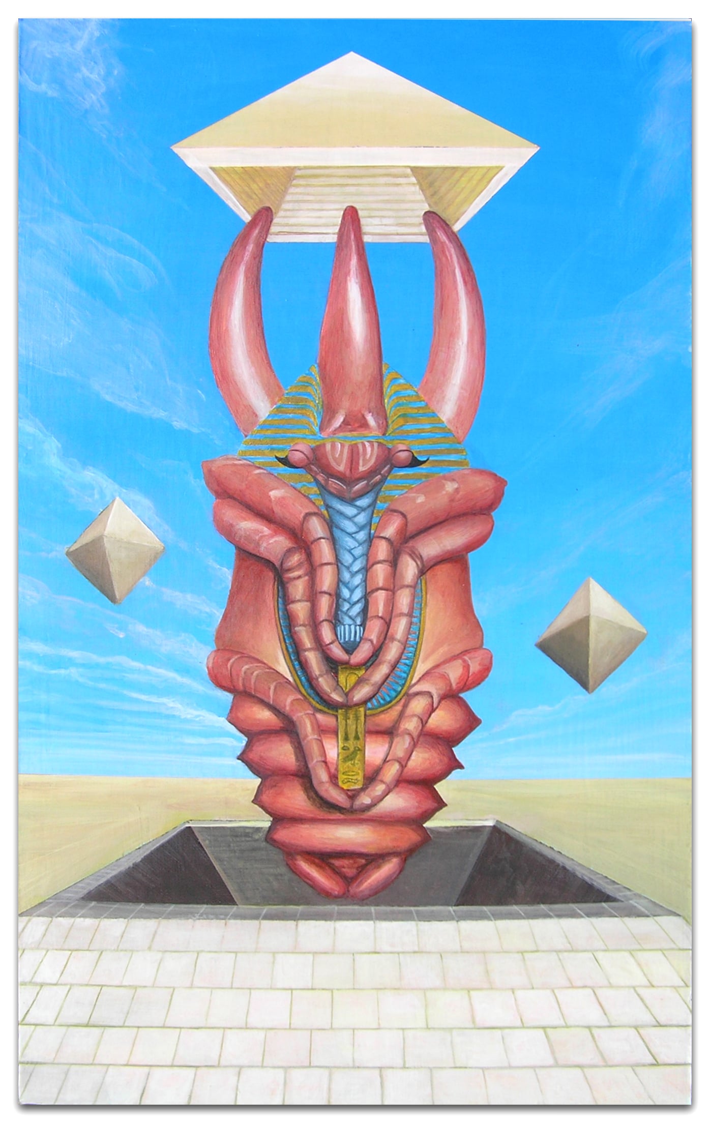 Surrealist Vincent Fink's "Atlas Metamorphosis" Visionary Journey into 4 Mind-Bending Epochs